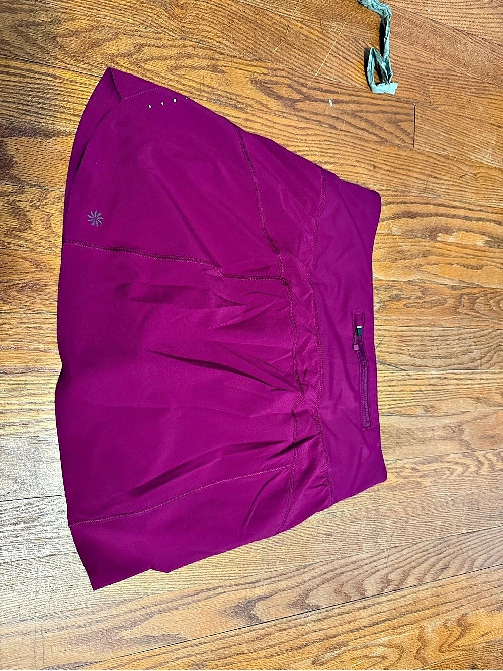 Athleta Run With It 4" Skort Athletic Shorts Purple Small